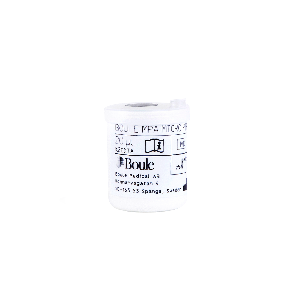 Micro Capilaries, Plastic (20 uL, EDTA coated), 1x100