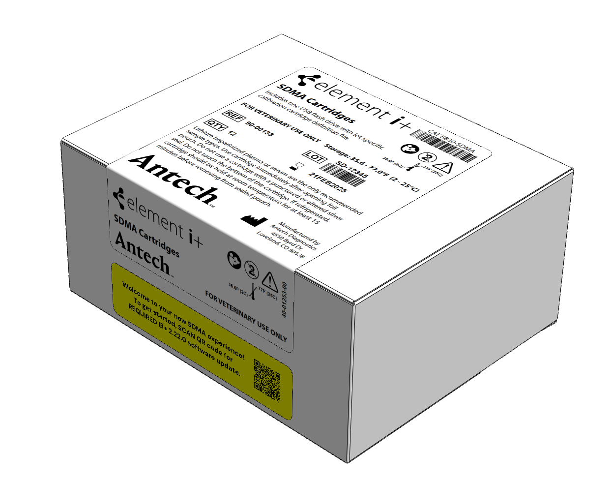 SDMA, Element i+ (12 Cartridges/Box)