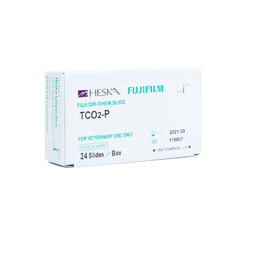 DRI-CHEM Slides, TCO2 (24/box); For use with DRI-CHEM 7000 ONLY