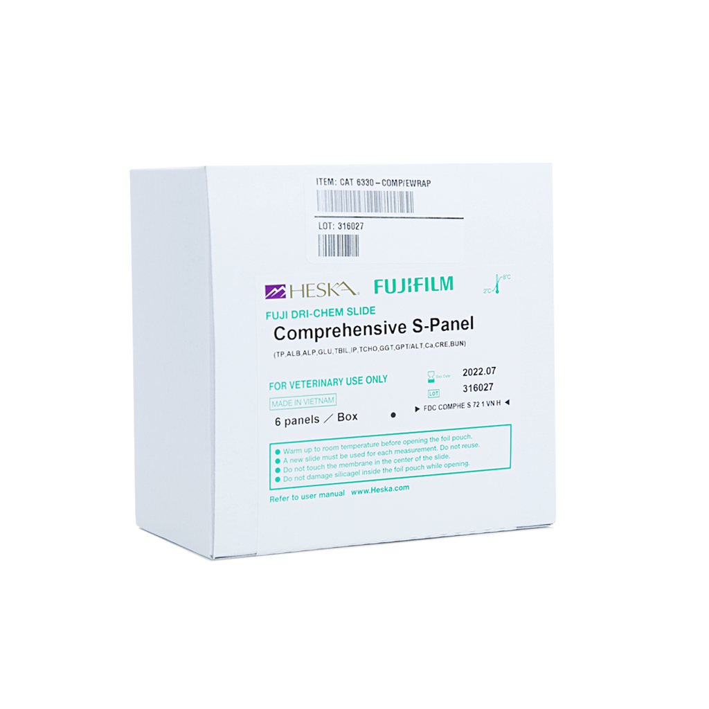 DRI-CHEM Slides, Comprehensive Panel  E-Wrap (6 Panels per box)