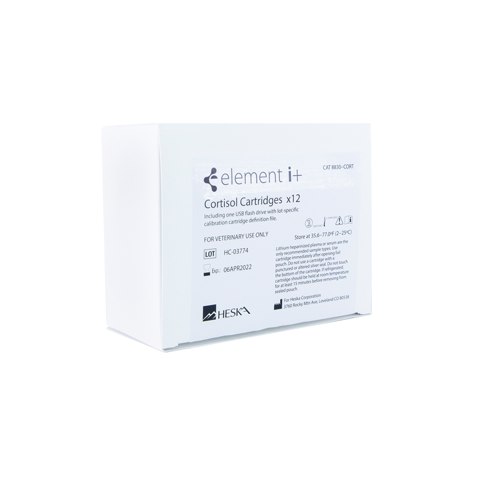 Cortisol,  Element i+ (12 Cartridges/Box)
